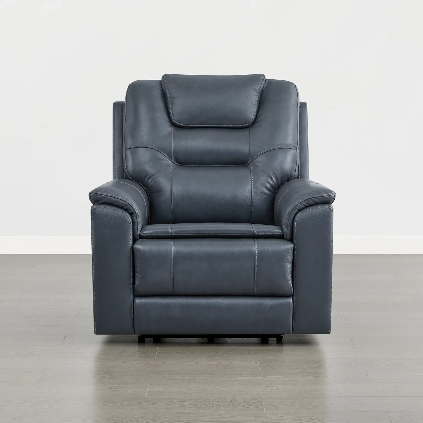 Leather Zero Gravity Recliner with Power Headrest