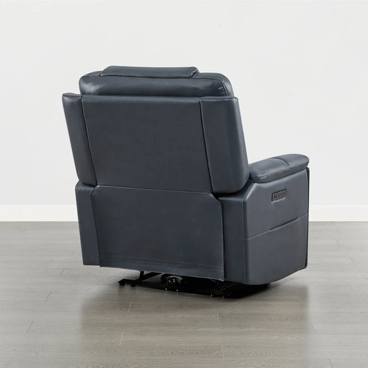 Leather Zero Gravity Recliner with Power Headrest