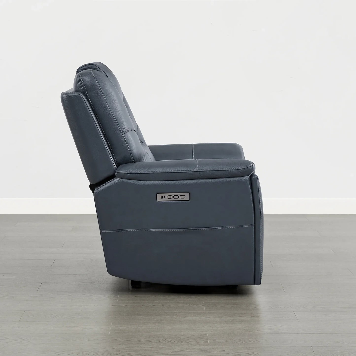 Leather Zero Gravity Recliner with Power Headrest