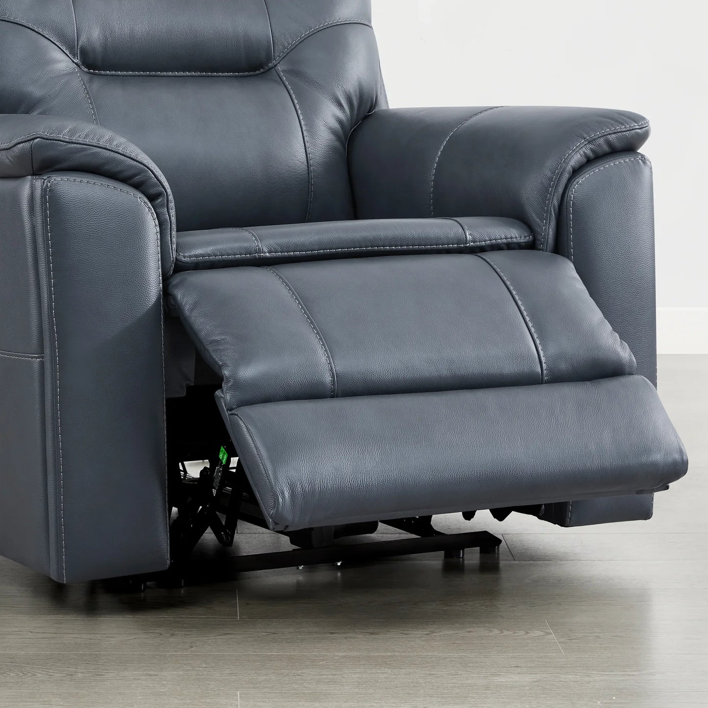 Leather Zero Gravity Recliner with Power Headrest