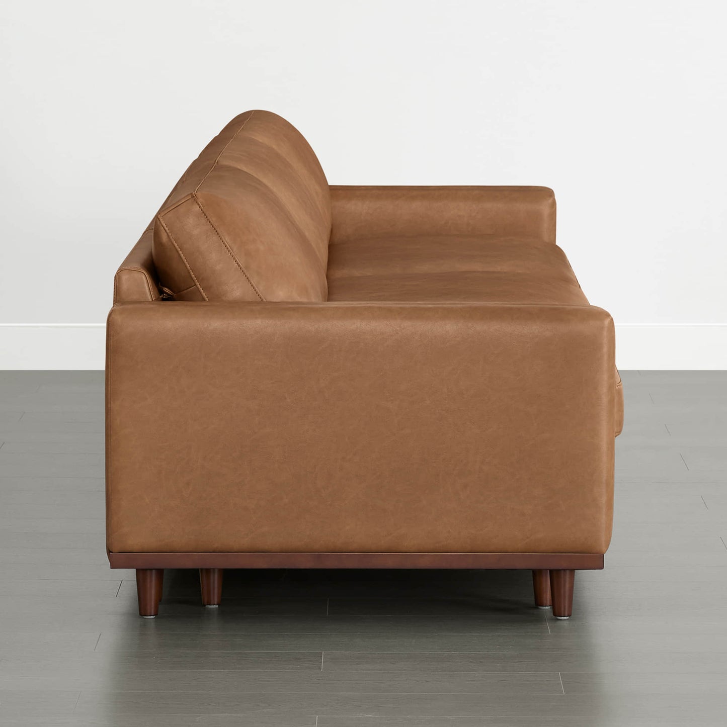 Liam 3-Piece Overstuffed Sectional Sofa with Wood Base