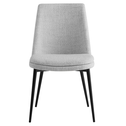 Low-Back Dining Chair Set in Classic Oak Finish