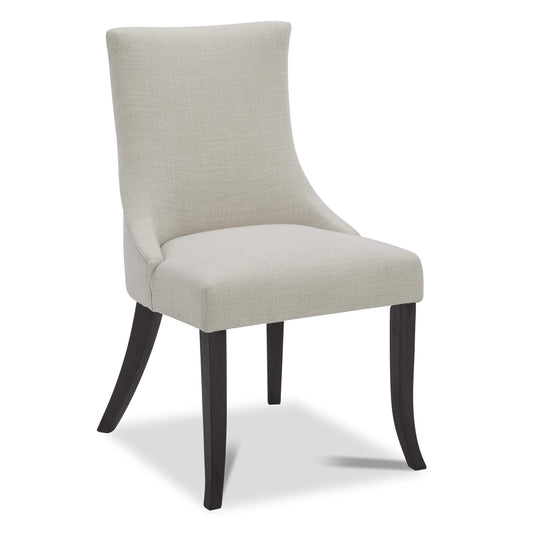 Mia Dining Chair Set with Curved Backrest (Set of 2)