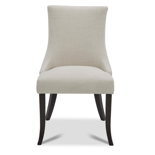Mia Dining Chair Set with Curved Backrest (Set of 2)
