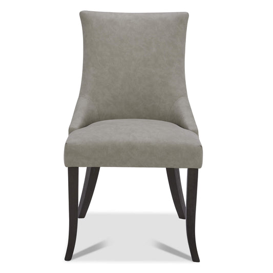 Mia Dining Chair Set with Curved Backrest (Set of 2)