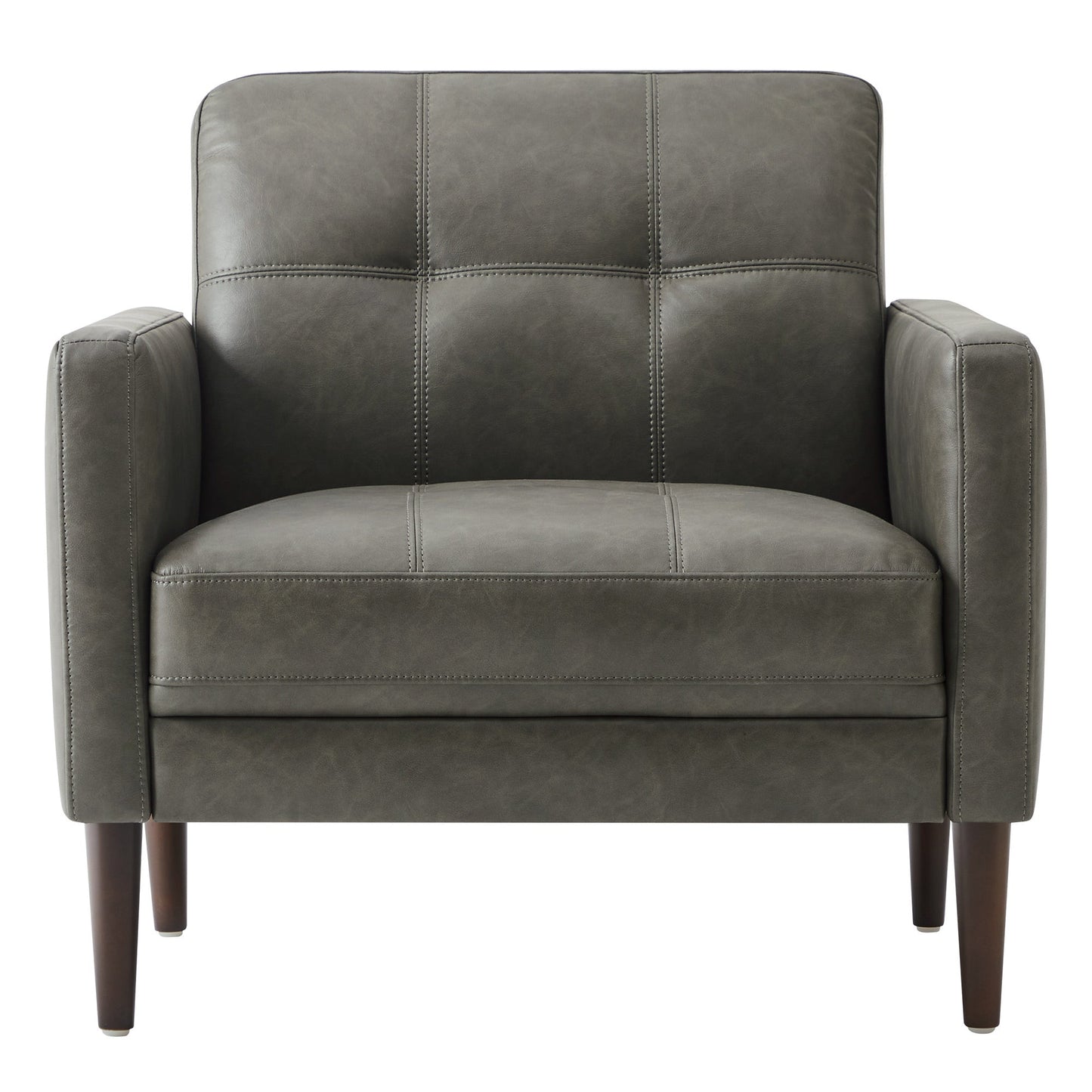 Mid-Century Accent Chair with Tapered Legs