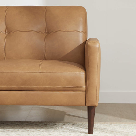 Mid-Century Accent Chair with Tapered Legs