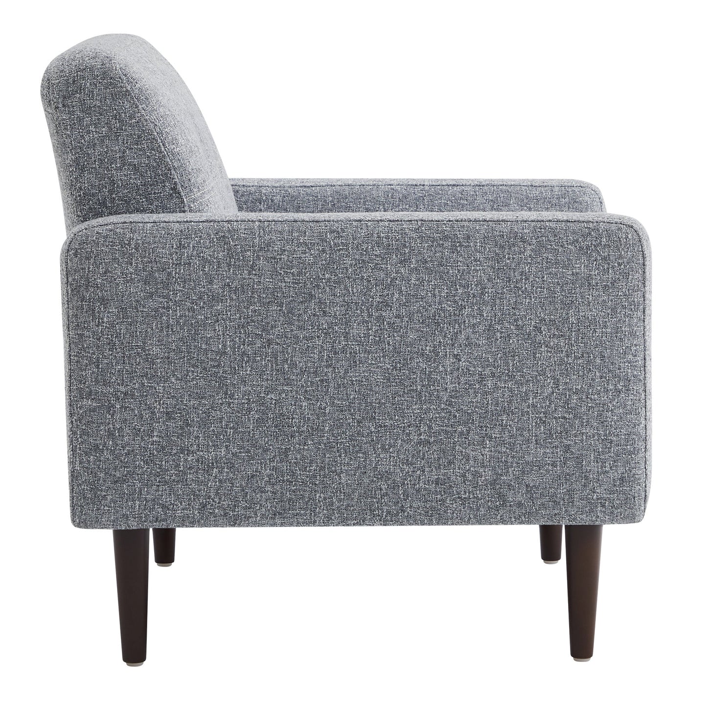 Mid-Century Accent Chair with Tapered Legs
