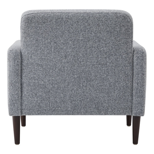 Mid-Century Accent Chair with Tapered Legs