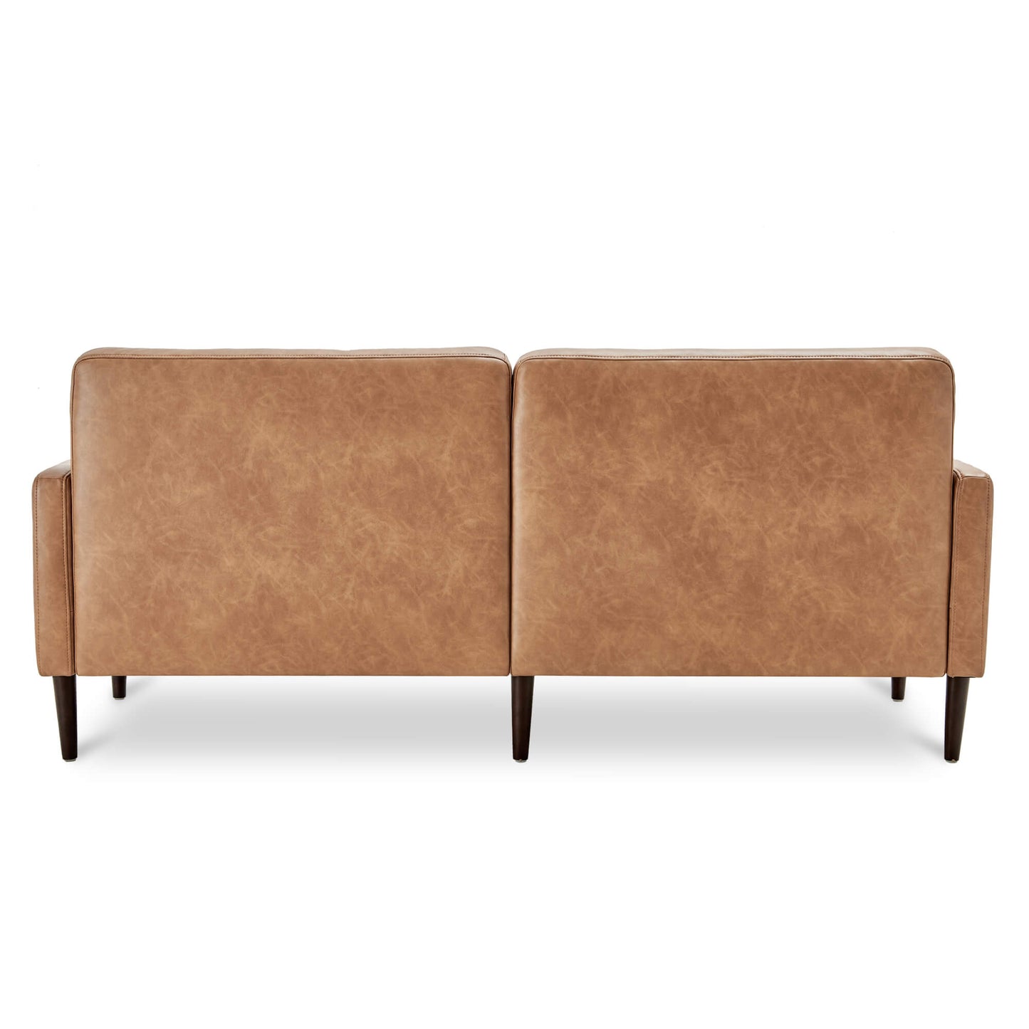 Mid-Century Sofa in 73" with Sleek Wooden Legs
