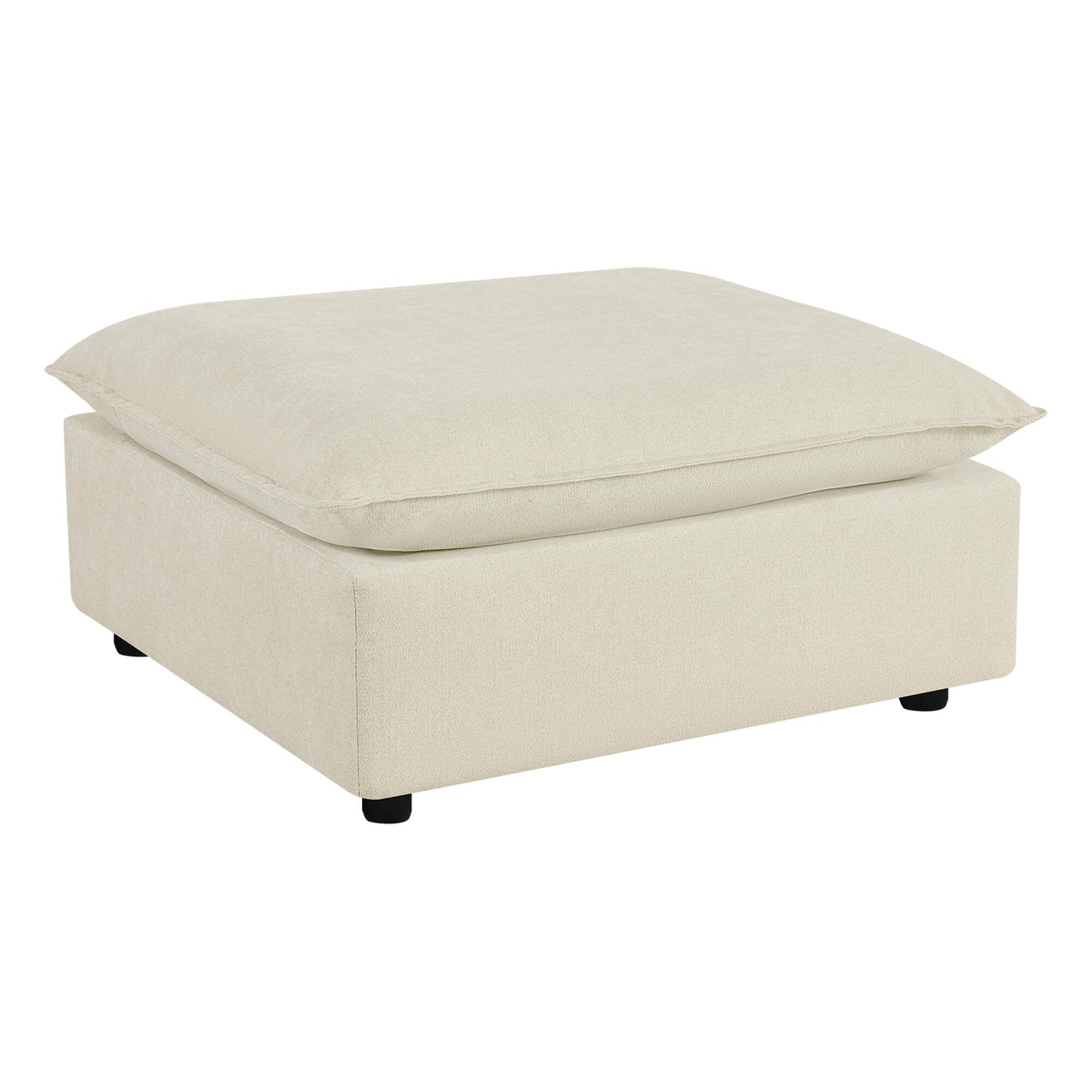 Minimalist Chenille 3-Seater Modular Sofa with Adjustable Backrest