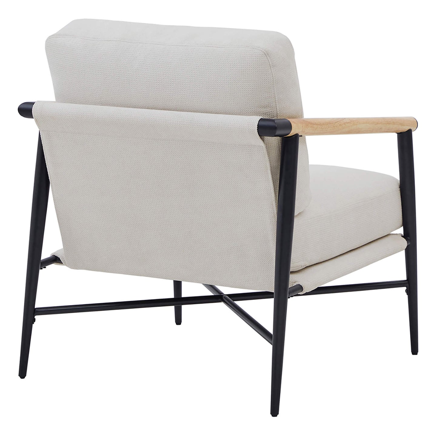 Modern Accent Chair in Elegant Velvet Upholstery