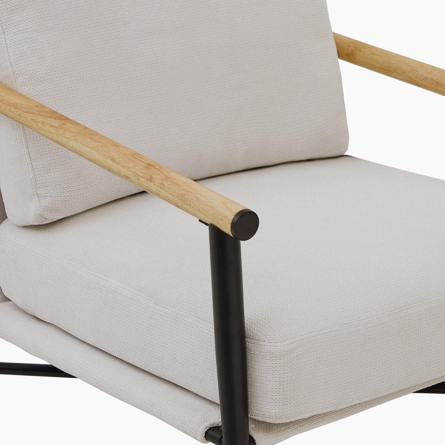 Modern Accent Chair in Elegant Velvet Upholstery