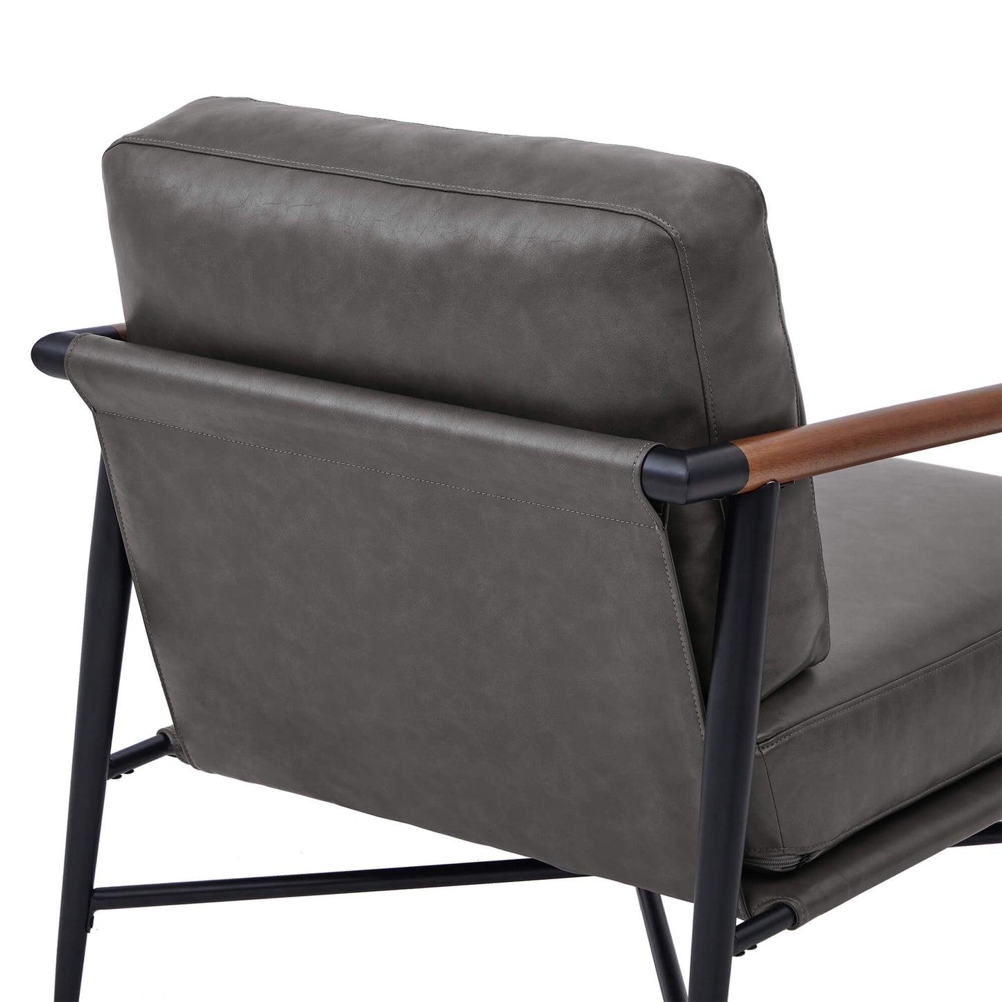 Modern Accent Chair in Elegant Velvet Upholstery