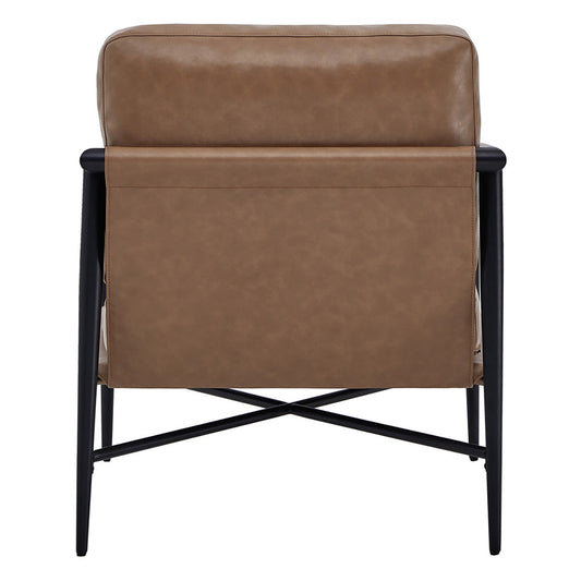 Modern Accent Chair in Elegant Velvet Upholstery