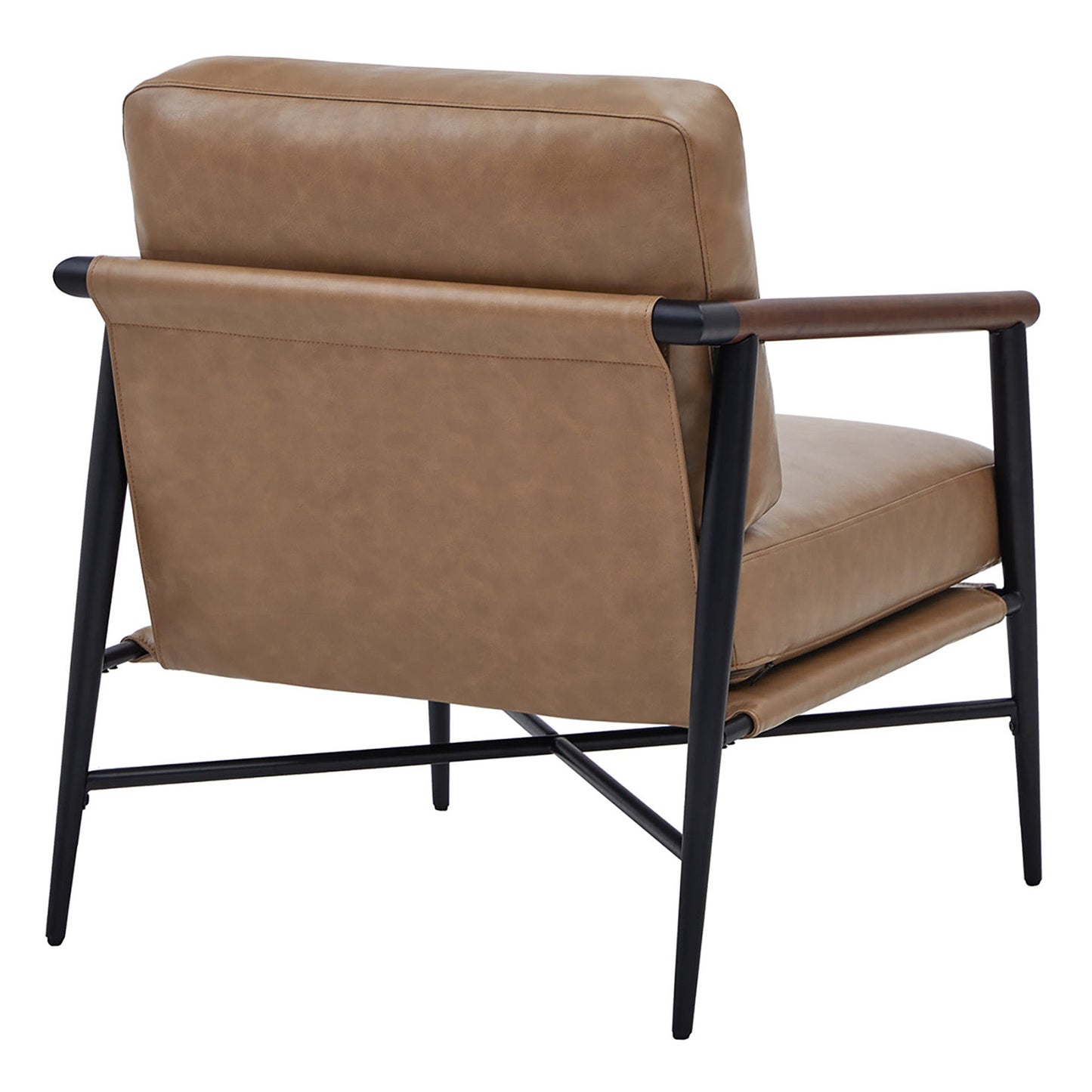 Modern Accent Chair in Elegant Velvet Upholstery