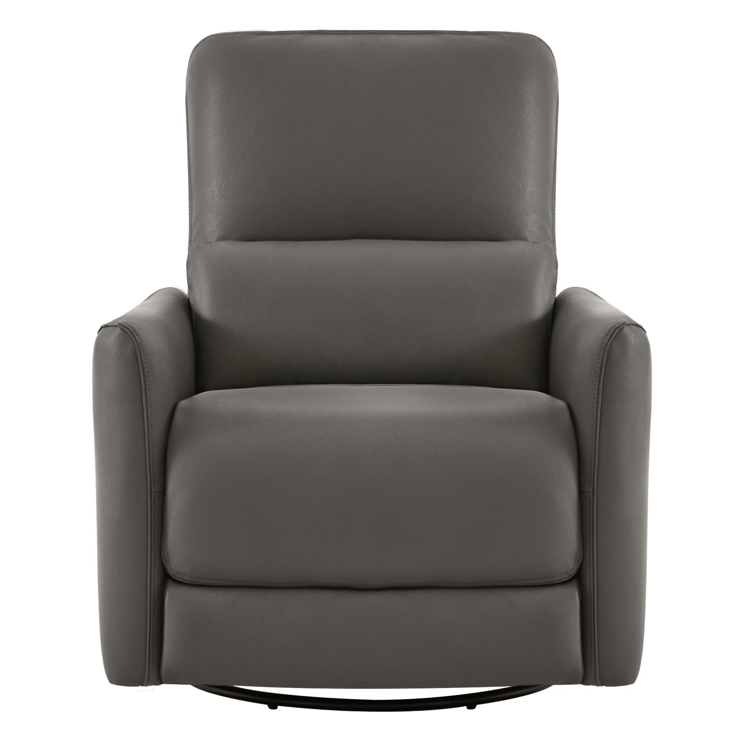 Modern Power Swivel Glider Recliner with Adjustable Headrest