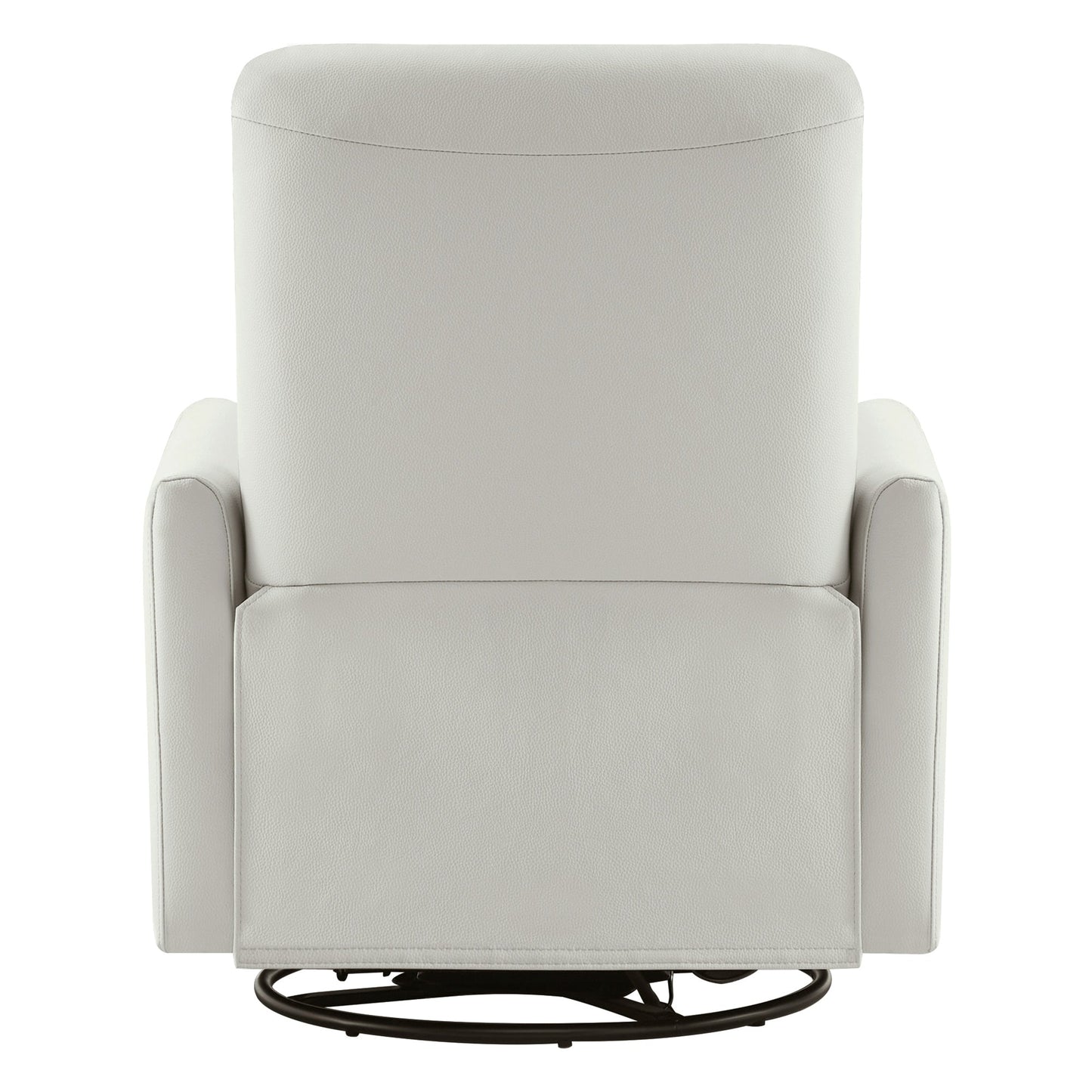 Modern Power Swivel Glider Recliner with Adjustable Headrest