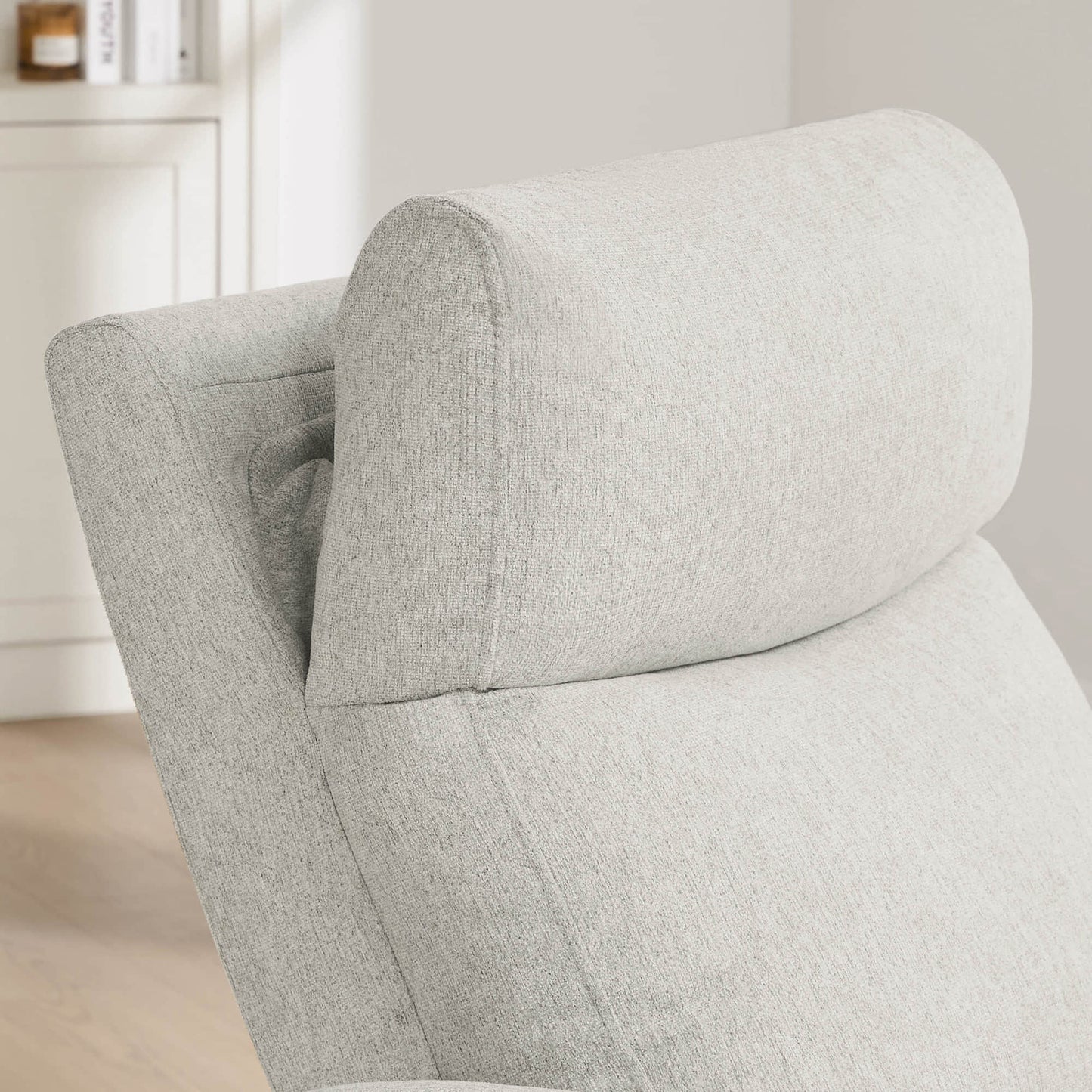 Modern Power Swivel Glider Recliner with Lumbar Support