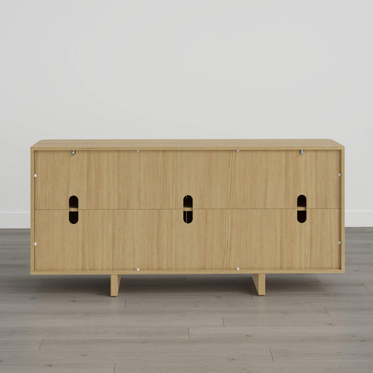 Modern Sideboard in 67” with Multi-Zone Design