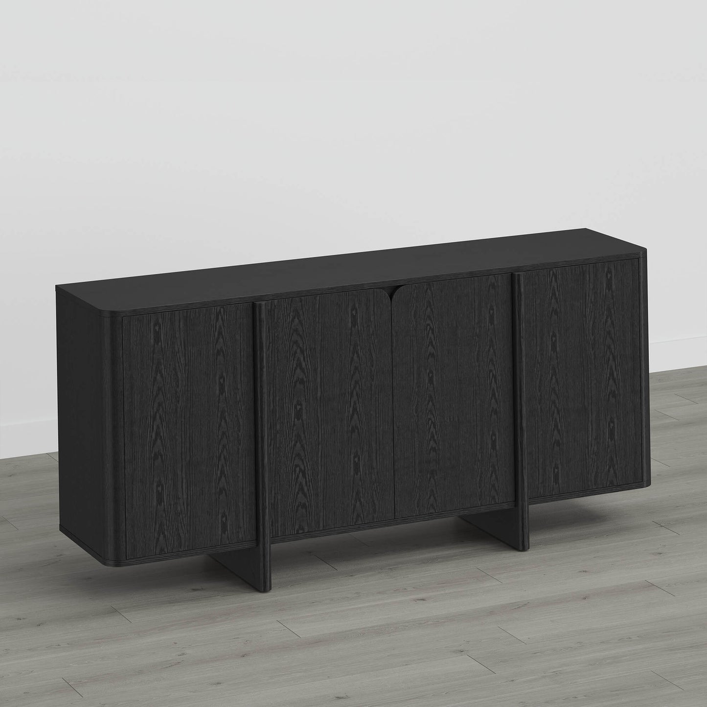Modern Sideboard in 67” with Multi-Zone Design