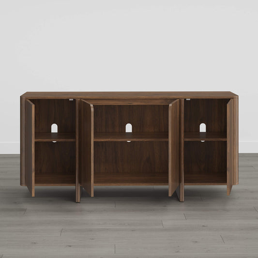 Modern Sideboard in 67” with Multi-Zone Design
