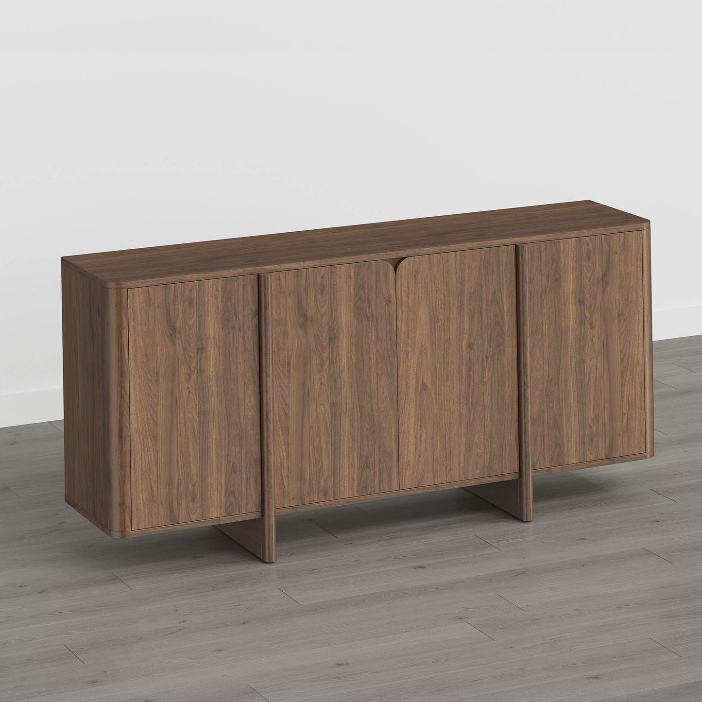 Modern Sideboard in 67” with Multi-Zone Design