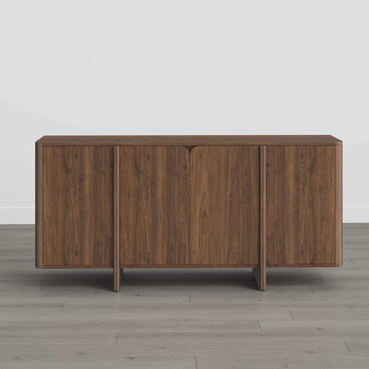 Modern Sideboard in 67” with Multi-Zone Design