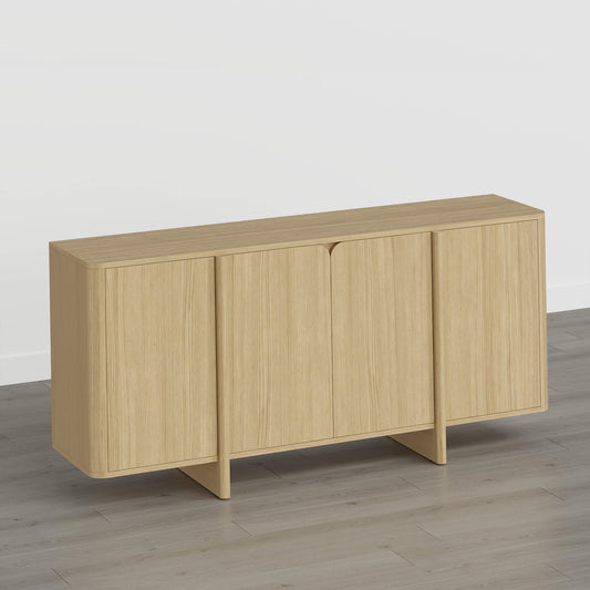 Modern Sideboard in 67” with Multi-Zone Design
