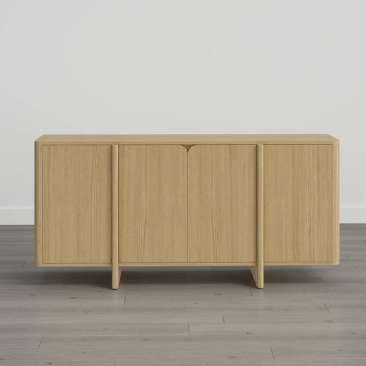 Modern Sideboard in 67” with Multi-Zone Design