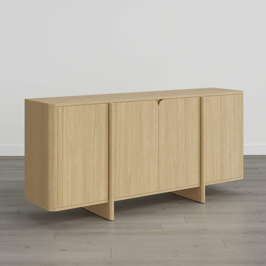 Modern Sideboard in 67” with Multi-Zone Design