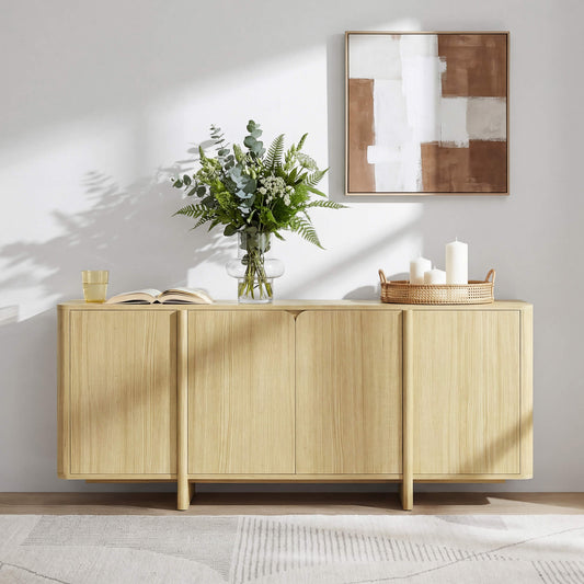 Modern Sideboard in 67” with Multi-Zone Design