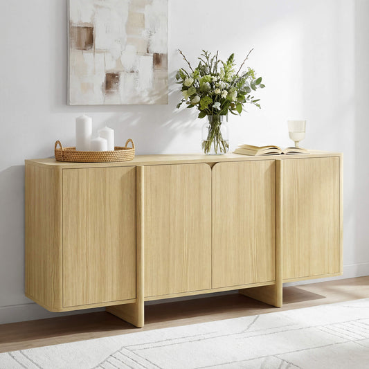 Modern Sideboard in 67” with Multi-Zone Design