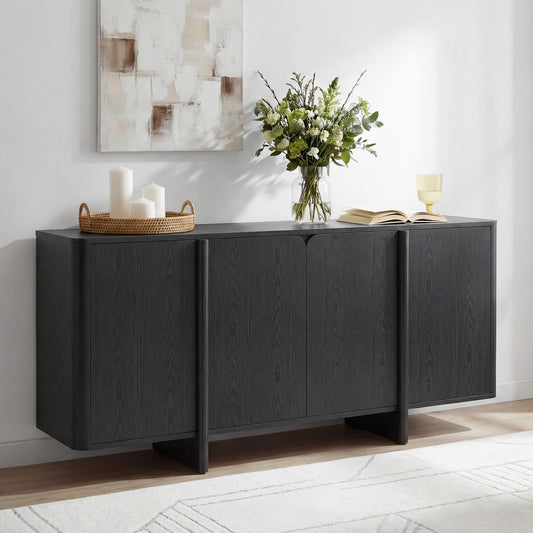 Modern Sideboard in 67” with Multi-Zone Design