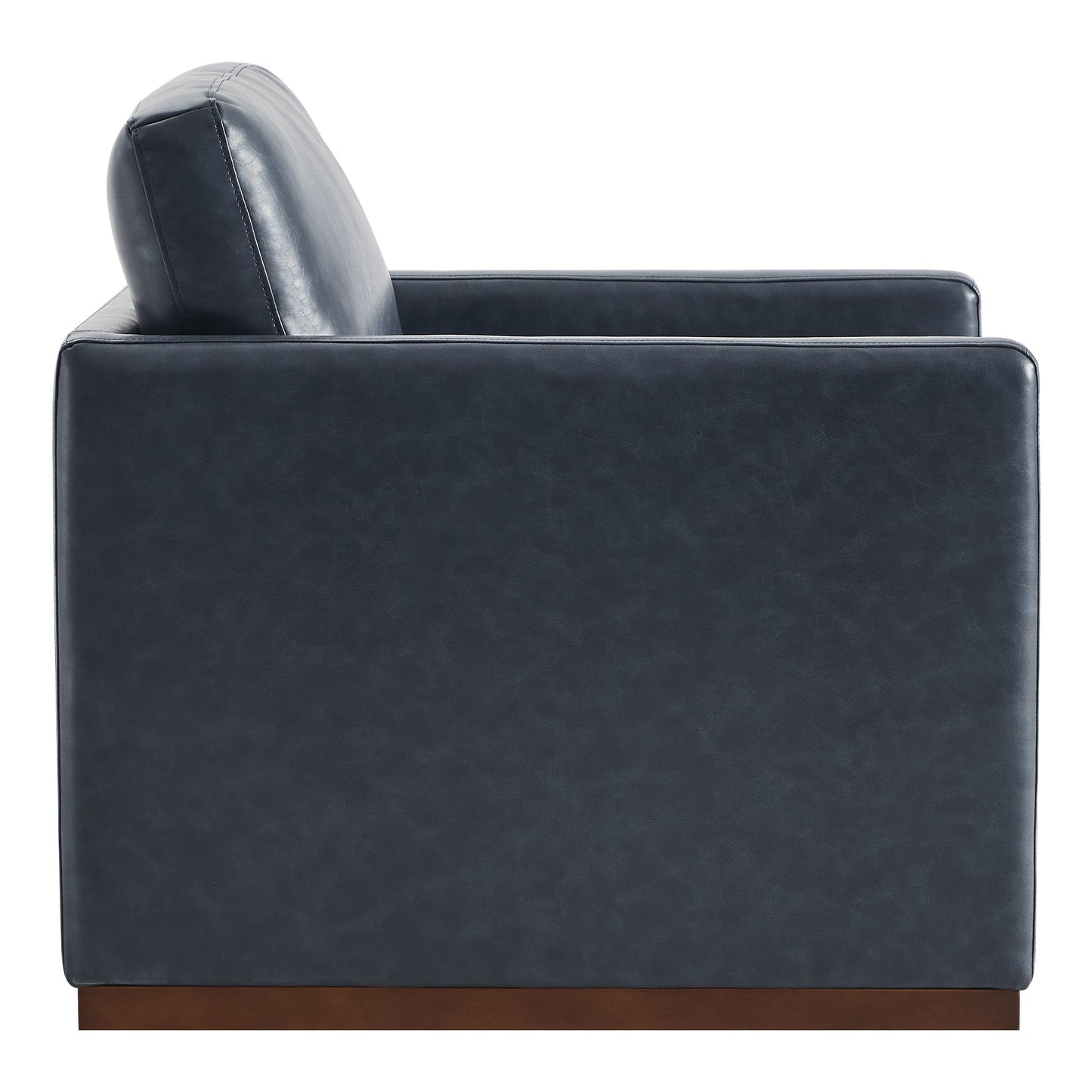 Modern Swivel Accent Chair with Curved Back Design