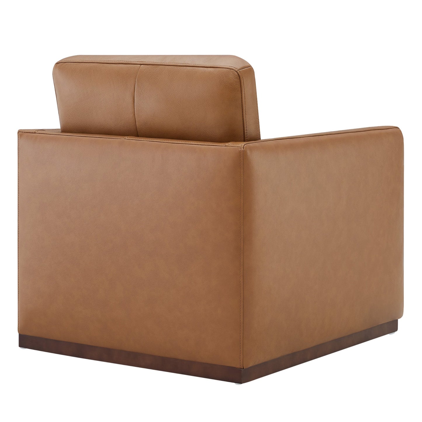Modern Swivel Accent Chair with Curved Back Design