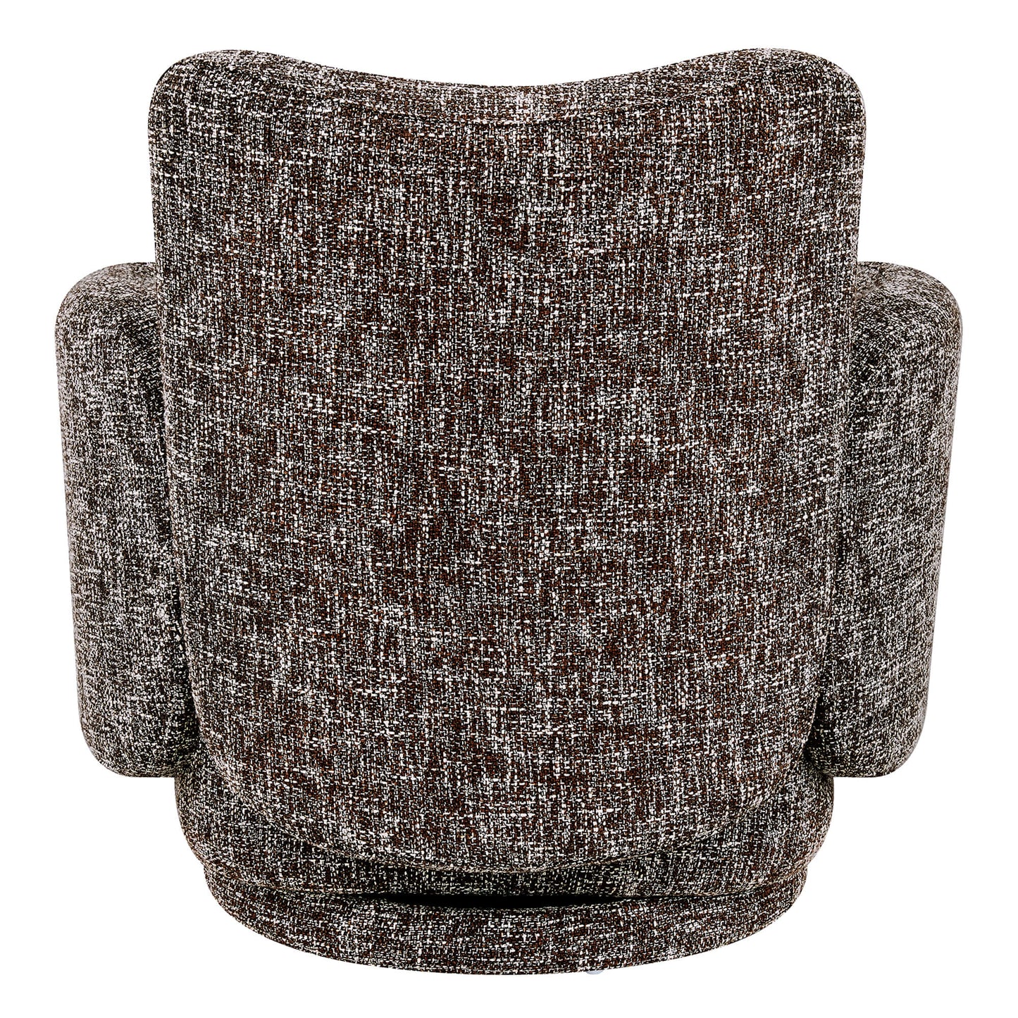 Modern Swivel Armchair with Upholstered Seat