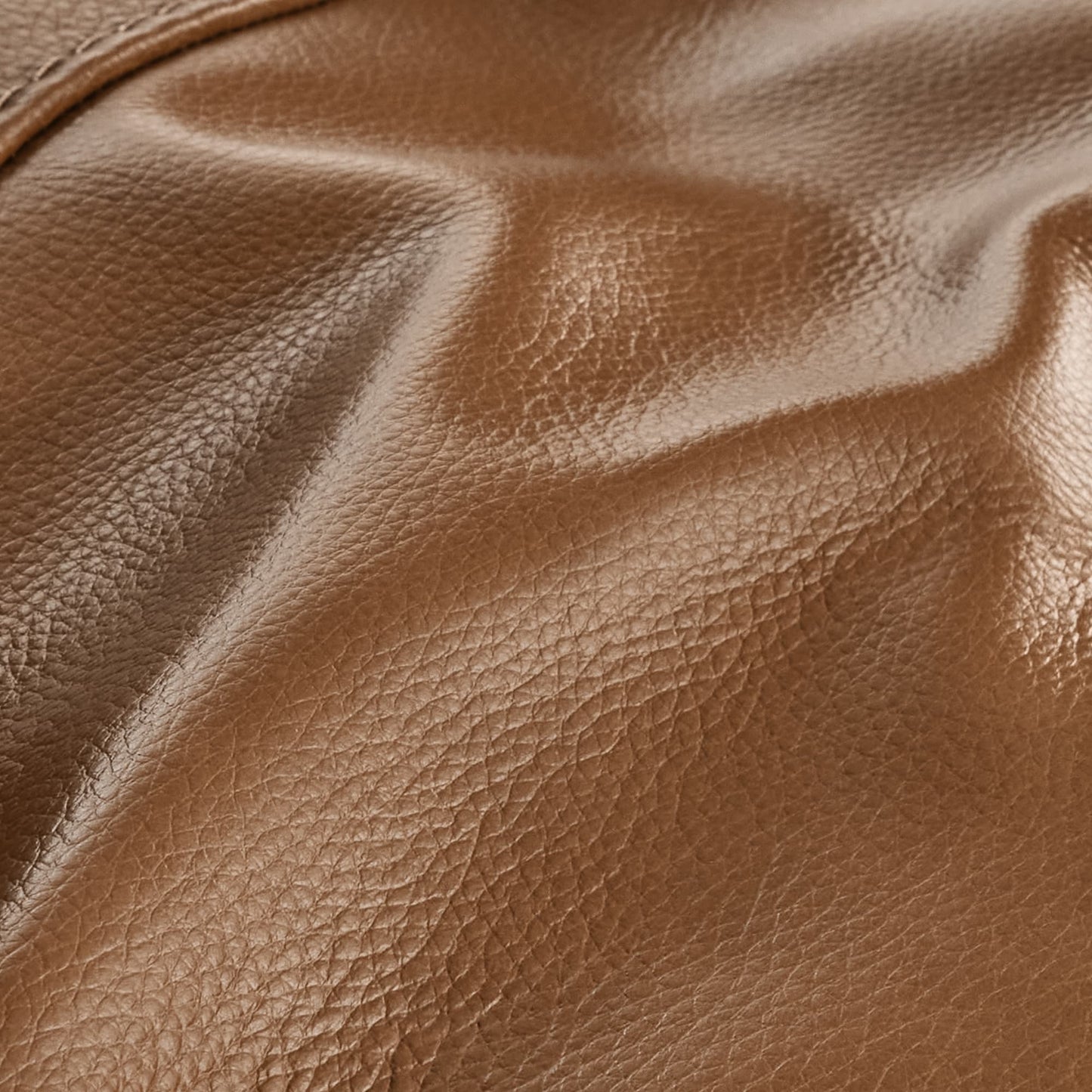 Modern Top-Grain Leather Zero Gravity Reclining Sofa