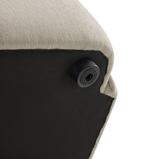 Modern Wraparound 3-Seater Sofa with Feather Filling