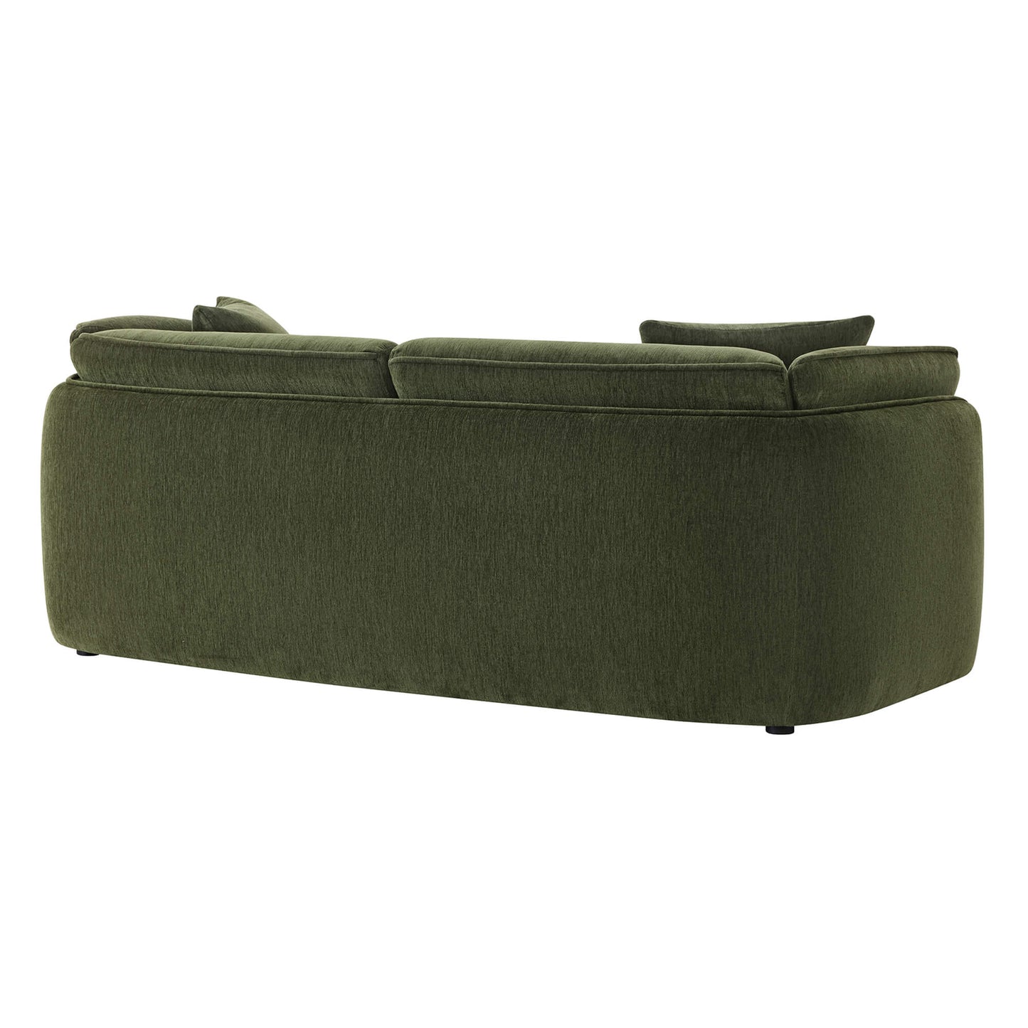 Modern Wraparound 3-Seater Sofa with Feather Filling