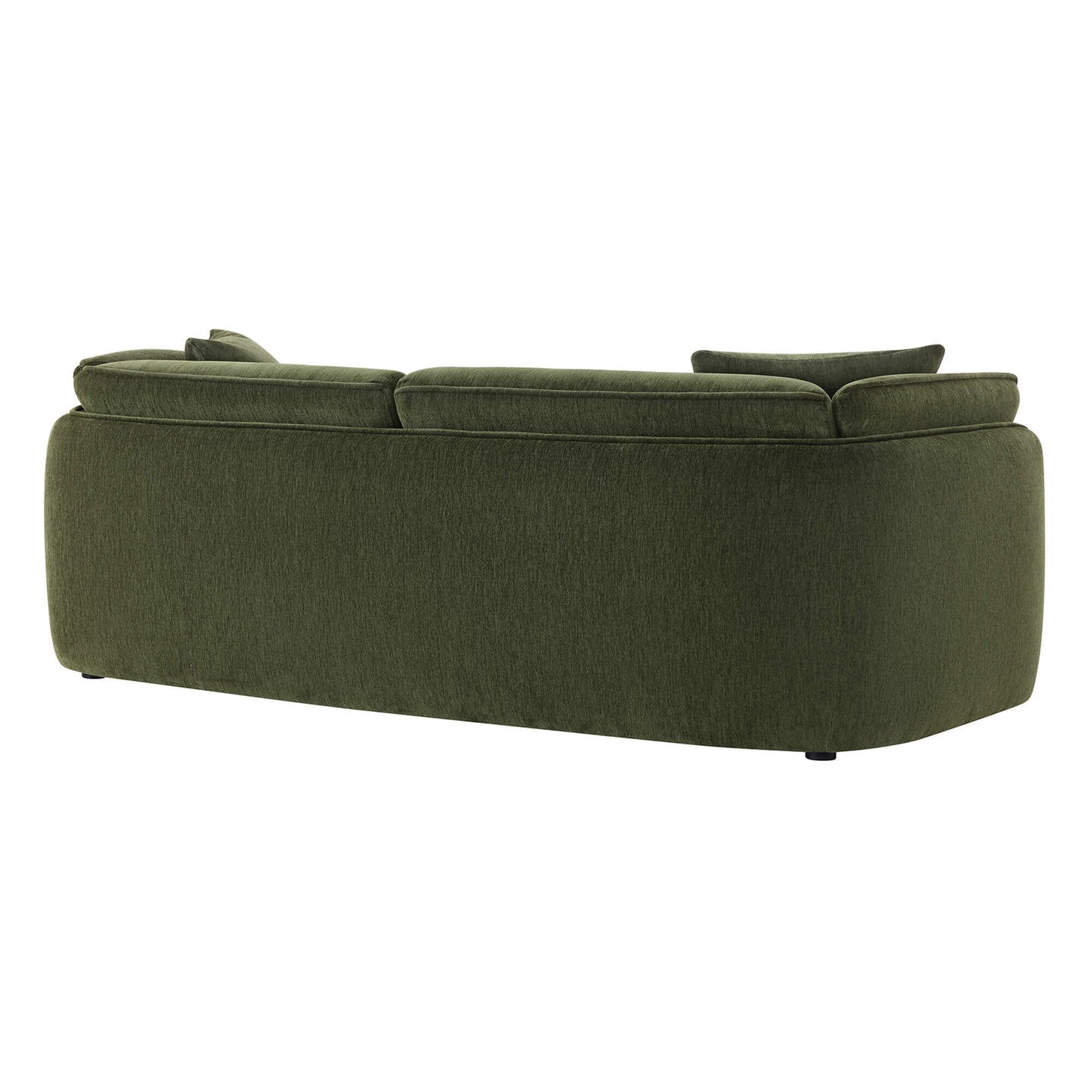 Modern Wraparound 3-Seater Sofa with Feather Filling