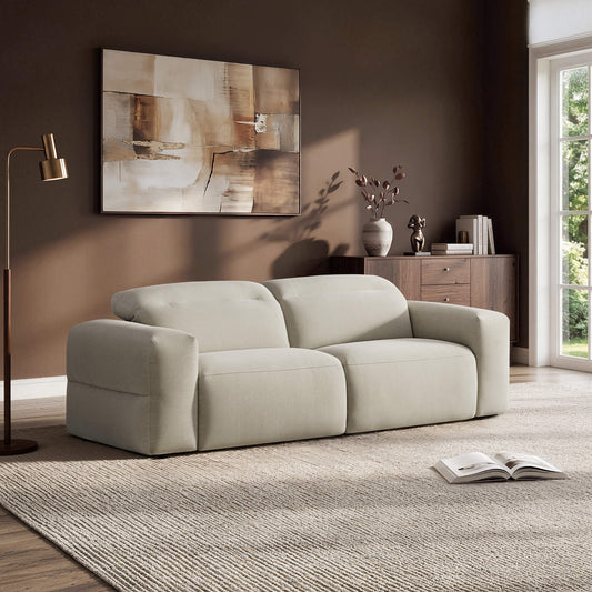 Modular 2-Seat Power Reclining Sofa with Power Headrests
