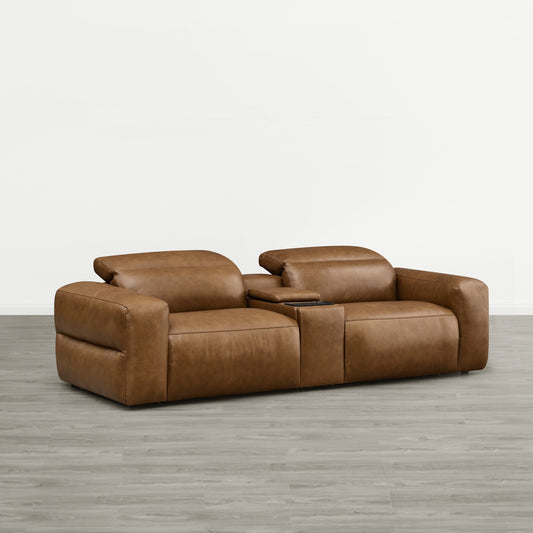 Modular 2-Seat Power Reclining Sofa with Power Headrests