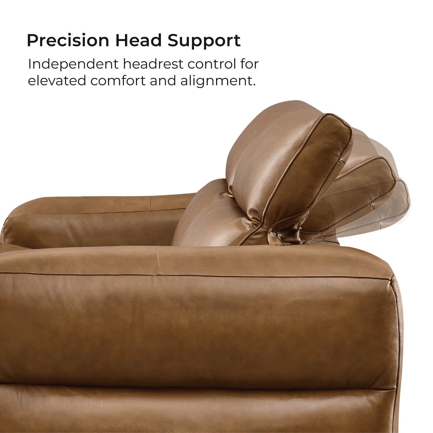 Modular 2-Seat Power Reclining Sofa with Power Headrests