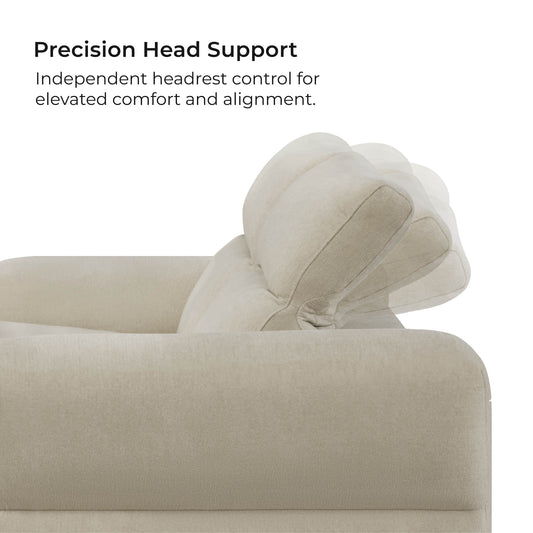 Modular 2-Seat Power Reclining Sofa with Power Headrests