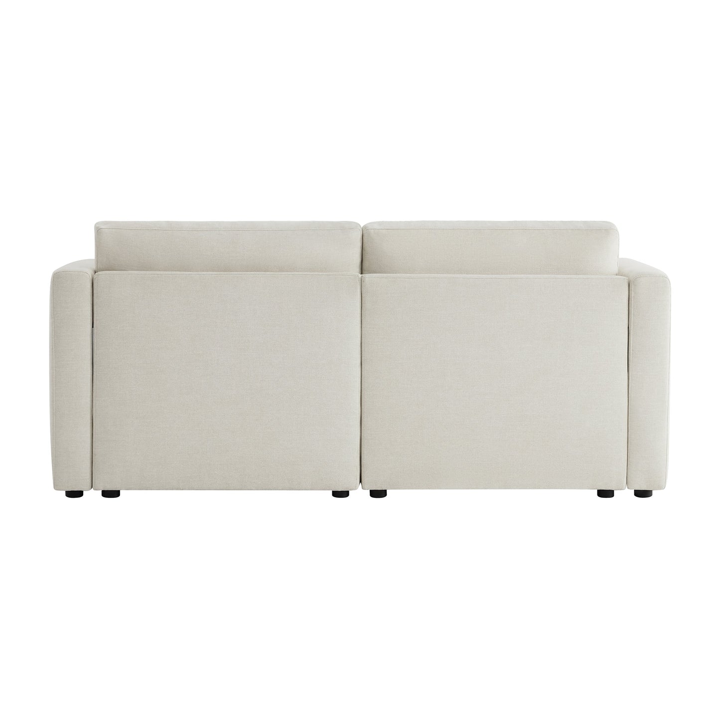 Modular 2-Seat Sofa in Versatile Grey Fabric