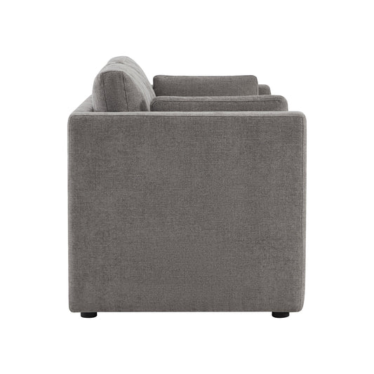 Modular 2-Seat Sofa in Versatile Grey Fabric