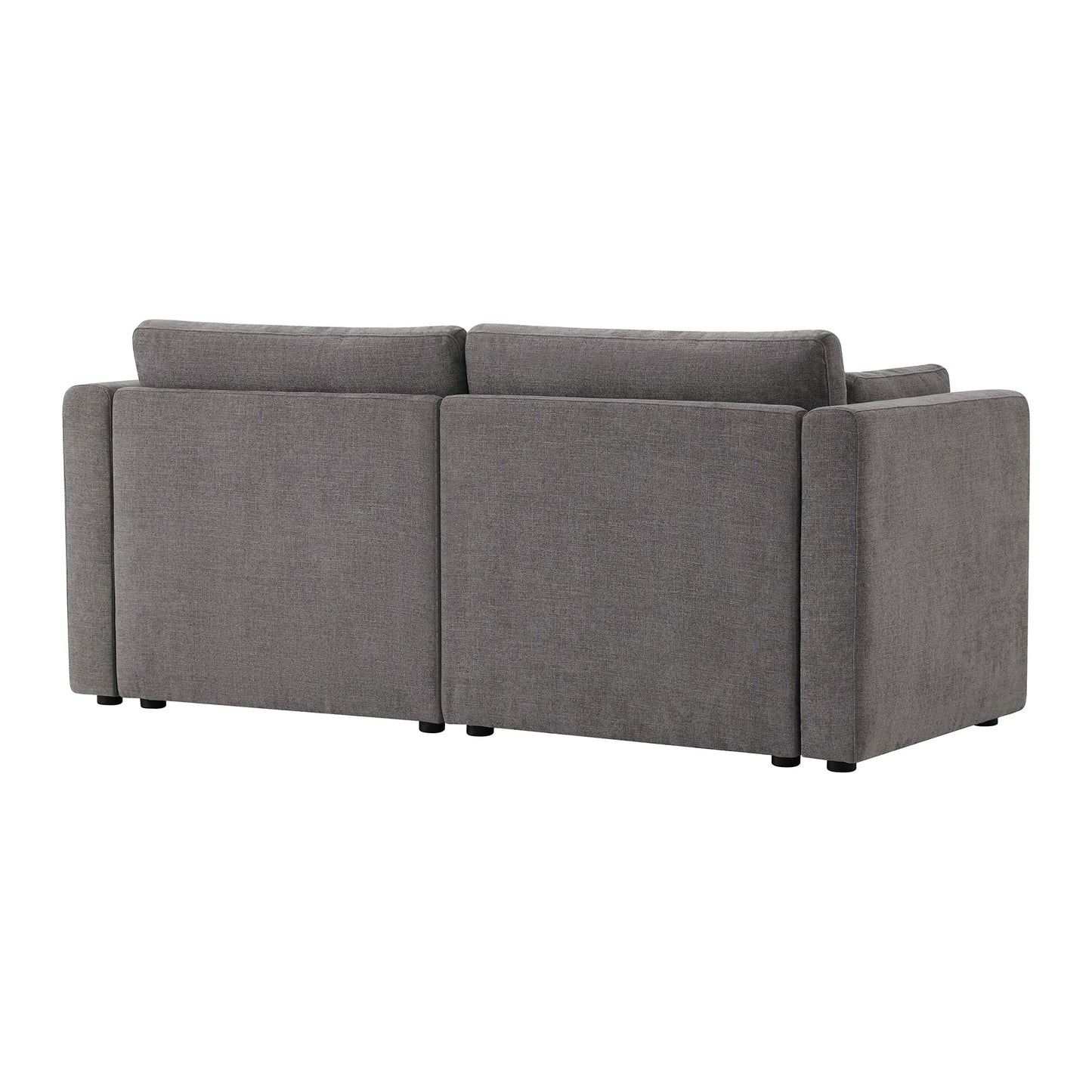 Modular 2-Seat Sofa in Versatile Grey Fabric