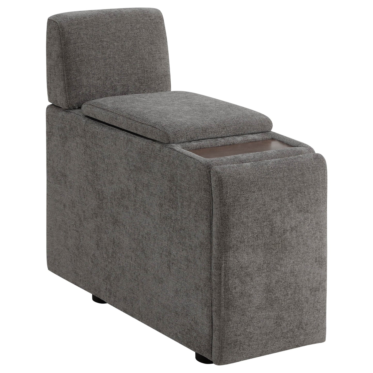 Modular 2-Seat Sofa in Versatile Grey Fabric