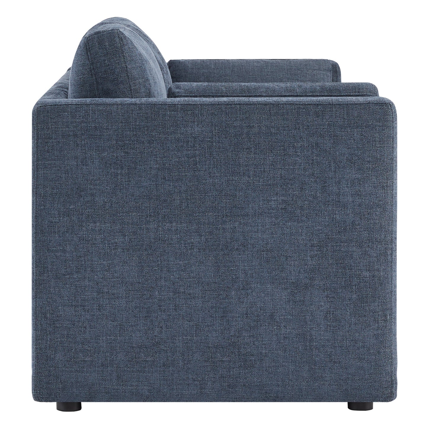 Modular 2-Seat Sofa in Versatile Grey Fabric